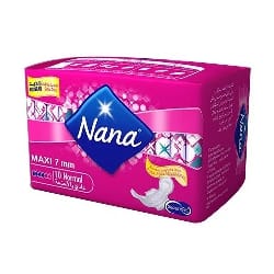 NANA serviette maxi normal clip 10 pièces