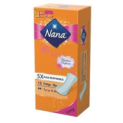 Nana Protège-Slips Longue Fraîcheur 18 Unités