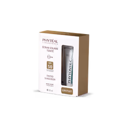 Coffret Ecran Solaire Teinté Beige Doré SPF50+ + Gel Phytovera Gratuit Phytéal
