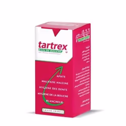 TARTREX BAIN DE BOUCHE AUX HUILES ESSENTIELLES est efficace contre la mauvaise haleine chronique ou occasionnelle, grâce à sa ...