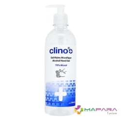 CLINO+ Gel Mains Hydroalcoolique 70% 500ml
