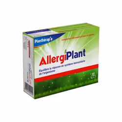 Olantherapie allergiplant est un complément alimentaire qui associe la quercitrine l'extrait sec de cassis et le méthyle slfo ...