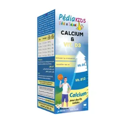 Pédiakids Calcium Vitamine D Sirop 150ml