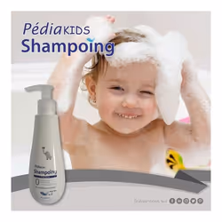 Pédiakids Savon Extra doux est formulé spécialement pour nettoyer en douceur la peau de bébé.