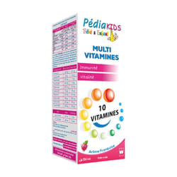 Pédiakids Multi vitamines Framboise 150ml