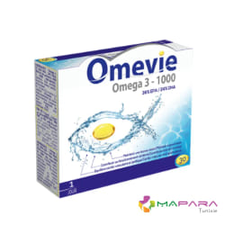 Vital Omevie Omega 3 1000 30 Capsules