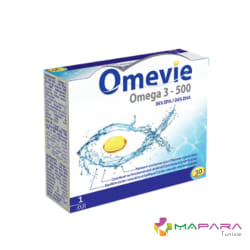 Vital Omevie Omega 3 500 30 Capsules