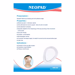 Neopad Pansement Oculaire Stérile / Medium