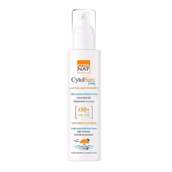 CYTOL SUN FAMILY est un lait solaire invisible SPF 50+ conçu pour toute la famille et convient a tous types de peaux même les ...
