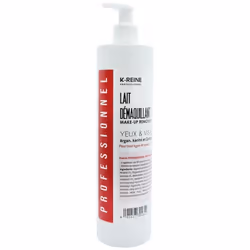 LAIT DÉMAQUILLANT WATERPROOF 
MAKE-UP REMOVER / Visage-Yeux-Lèvres et Décolleté
PEAUX TRÈS SENSIBLES
A L’AZULÈNE 
USAGE PROFE ...