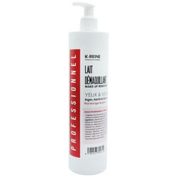 Lait démaquillant waterproof azulène 400 ml k-reine