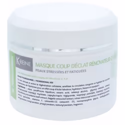 MASQUE COUP D'ÉCLAT RÉNOVATEUR ET HYDRATANT.
PEAUX STRESSÉES ET FATIGUÉES.
Aux Acides des fruits rouges et vitamines E, F, A.