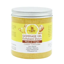 Gommage gel pied citron gingembre 250 ml k-reine