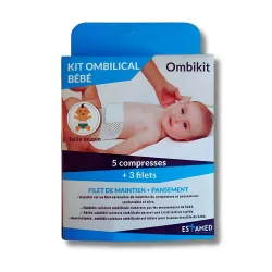 ESPAMED – KIT OMBILICAL BEBE 5 COMPRESSES + 3 FILETS
