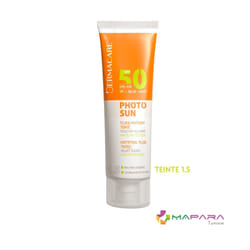 DERMACARE PHOTOSUN FLUIDE MATIFIANT TEINTEE 1.5 PEAU MIXTE A GRASSE 50ML