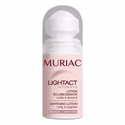 Muriac Intime Lotion Roll-On Éclaircissante 50ml est un soin ciblé spécialement formulé pour éclaircir et uniformiser le tein ...