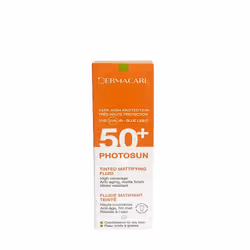 Dermacare Photosun - Ecran solaire fluide matifiant - spf50+ - réf 01 - 50ml