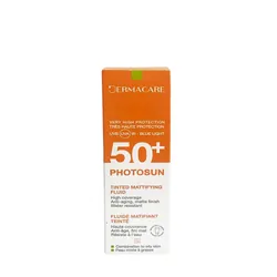 Dermacare Photosun - Ecran solaire fluide matifiant - spf50+ - réf 01 - 50ml
