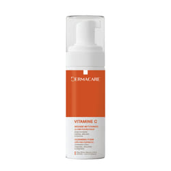 Dermacare Vitamine C Mousse Nettoyante Éclat au Pré-Postbiotique 150ml