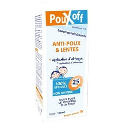 Poux Off Spray Anti Poux Enfant 100ml
