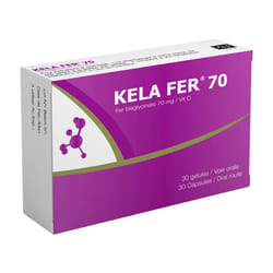 KELA FER 70mg 30 Capsules