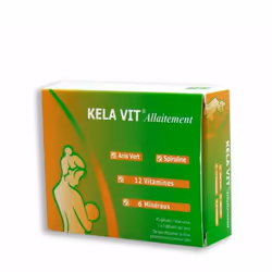 Complément alimentaire allaitement - 12 vitamines 6 minéraux - Xen Kela Vit - 45 gélules