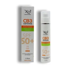 XEN CB3 DEFENCE ECRAN SOLAIRE INVISIBLE SPF50+ PEAUX GRASSES