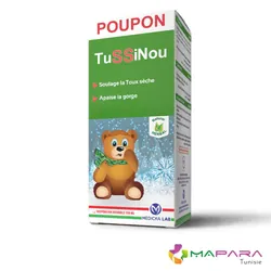 Poupon Tussinou toux sèche Sirop 150ml