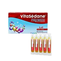Vitasedane - Multivitamines Oligo éléments - 20 ampoules