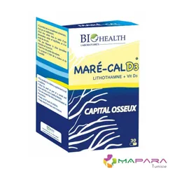 Biohealth Maré Cal D3 30 Gélules