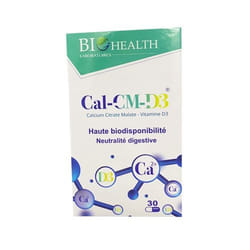 BIO HEALTH CAL-CM-D3 30 CAPSULES