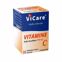 Pharmacare Vicare Vitamine C 30 Comprimés