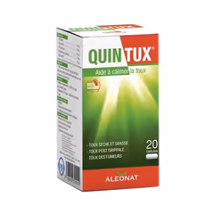 Quintux Aide à Calmer La Toux Aléonat 20 Gélules