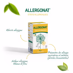 Une association équilibrée et synergique d'extraits de plantes qui aide à prévenir et à soulager les allergies cutanées et re ...