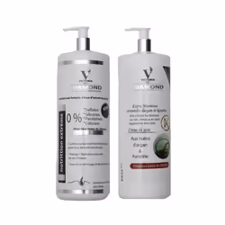 Victoria - Pack Diamond Shampoing 500Ml Et Après Shampoing 500Ml Tous Type De Cheveux
