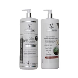 Victoria - Pack Diamond Shampoing 500Ml Et Après Shampoing 500Ml Tous Type De Cheveux
