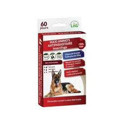 MAXI ANIMOS ANTIPARASITAIRE INSECTIFUGE GRAND CHIEN 2*4ML