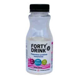 Forty Drink Preparation Proteinee Instantanee Arome Fraise 49.3g