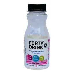 Forty Drink Preparation Proteinee Instantanee Arome Fraise 49.3g