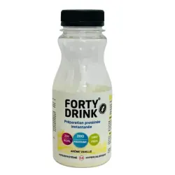 Forty Drink Preparation Proteinee Instantanee Arome Vanille 49.3g