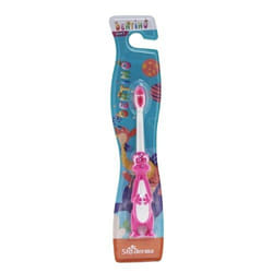 Stoderma Dentino Brosse à Dents Kids Souple Rose
