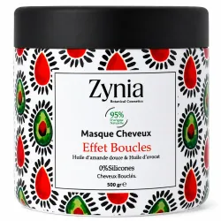 ZYNIA Masque Cheveux Effet Boucles 500Gr