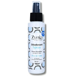 ZYNIA - DEODORANT SPRAY FLEUR DE COTON 100ML