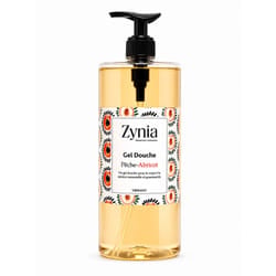ZYNIA - GEL DOUCHE PECHE ABRICOT 1L