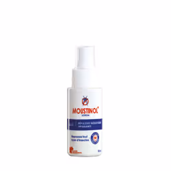 Moustinol lotion repousse tout type d'insectes.
Moustinol lotion 2en1 répulsive moustique et apaisante
