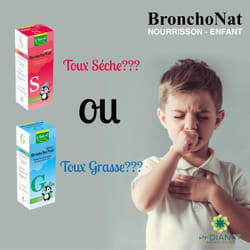 Bronchonat G sirop Enfant Toux Grasse 100ml