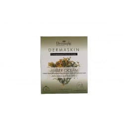 DERMAFIG DERMASKIN AMBER OCEAN MASQUE VISAGE COTON ANTI AGE&EFFET LIFTING *15