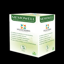 Memowell boite de 30