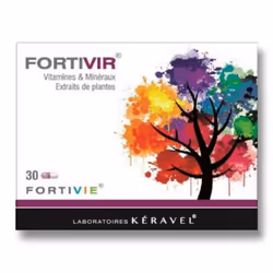 FORTIVIR est un complément alimentaire naturel à base de l'Association de plantes, vitamines et minéraux zinc, magnésium, vit ...