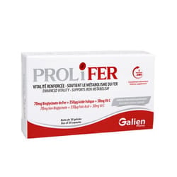 GALIEN PROLIFER VITALITE RENFORCEE 30 GELULES